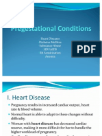 Pregestational Conditions