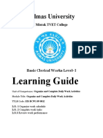 Admas University: Learning Guide