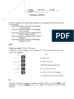 Activity Sheets in MAPEH 6 Module 3, Week 3