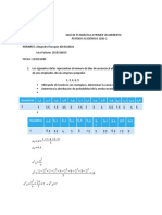 Quiz de Estadística Ii Primer Seguimiento Grupo 13 23 de Sept