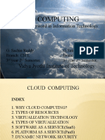 Cloud Computing: Hottest Buzzword in Information Technology