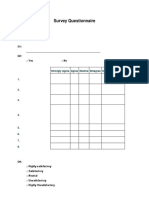 الاستبيان فارغ PDF