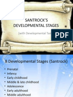 Chapter 2B Developmental Stages According To Santrock