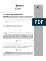 Effect of Different Cross Sections: 4.1 Definitions and Concepts