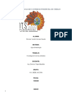 Investigacion de Agroclimatologia