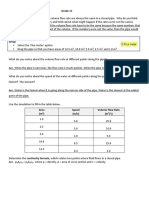 Equation of Continuity Grade 11 - Simulation Answers