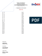 Esp 1st PT ANSWER KEY (Letters)