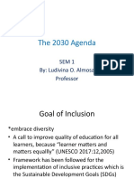 The 2030 Agenda October 23,2020