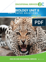 CAPE Biology Unit 2 Past Paper Solutions 2007-2015 Update