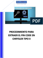 Procedimiento para Extraer El Pin Code en Chrysler Tipo Ii