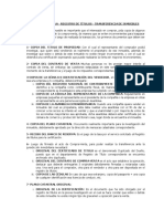 Rep. Dominicana - Registro de Títulos - Transferencia de Inmuebles