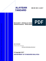 MS EN 1991-1-4-2017 - Wind Load PDF