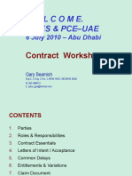 Contract Workshop - CICES-PCE 06-07-2010