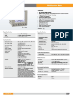 Multifunction Meter MFM384: Features