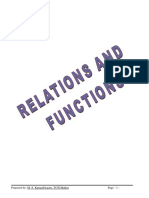 Maths Xii Chapter 1 Relations and Functions