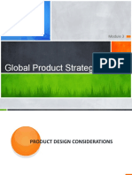 International Product Strategies