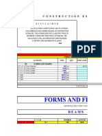 FORMWORKS & SCAFFOLDINGS Estimates