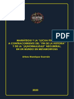 Arturo Manrique Guzmán - Mariátegui y La "Lucha Final" A Contracorriente Del "Finde La Historia" de Francis Fukuyama