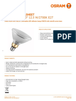 P PAR 38 120 30° 12.5 W/2700K E27: Product Datasheet