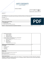 Course Title:: Course Code: BC501 Credit Units: 01 Level: Ug