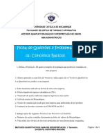 Universidade Catolica de Mocambique Facu PDF