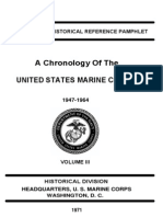 A Chronology of The United States Marine Corps 1947-1964