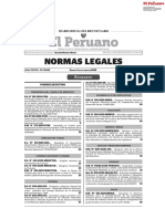 Normas Legales: Umario