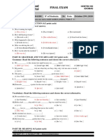 Final Exam PDF