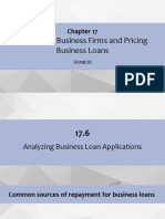 Lending To Business Firms and Pricing Business Loans: Group 10