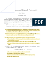 Advanced Econometric Methods I: Problem Set 3: Geert Mesters October 13, 2020