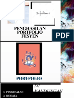 Penghasilan Portfolio Fesyen