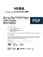 Blu-Ray Disc™/DVD Player User's Guide: BDX1300KU