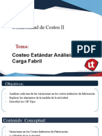 PPTs Cósteo Estándar Carga Fabril