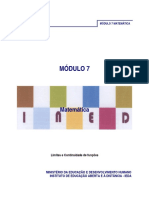 Módulo 7 de Matemática Da 11 e 12 Classe em PDF