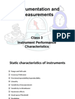 Class 3 - Performance Characteristics