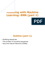 Modeling With Machine Learning: RNN (Part 1)