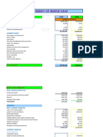 Balance Sheet of Maple Leaf: Assets