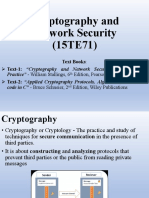 Cryptography and Network Security - Module - 1