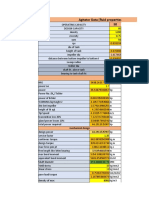 Agitator Data (Fluid Properties, Client Data) 50