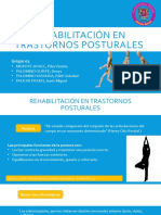 Diapos Rehabilitación en Trastronos Posturales