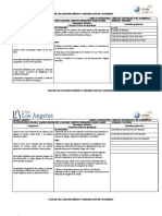 Plan de Aula de Ciencias Naturales 2020, Quinto