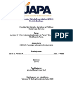 Tarea 2 de Penalogía y Derecho Penintenciario