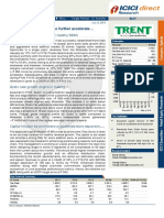 Trent LTD: Store Addition Trajectory To Further Accelerate