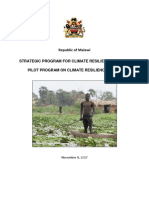 PPCR Strategic Program For Climate Resilience For Malawi PDF