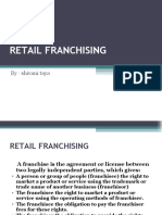 Retail Franchising: By: Shivani Taya