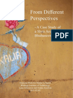 From Different Perspectives: - A Case Study of A Slum Area in Bhubaneswar, India