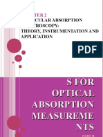 Chapter 2 (Part B) Instruments For Optical Absorption Measurements