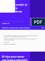 Guia Atencion Cliente para Emprendedores