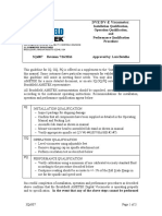 Installation Qualification, Operation Qualification, and Performance Qualification Procedure