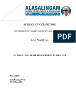 DBMS - Lab Manual